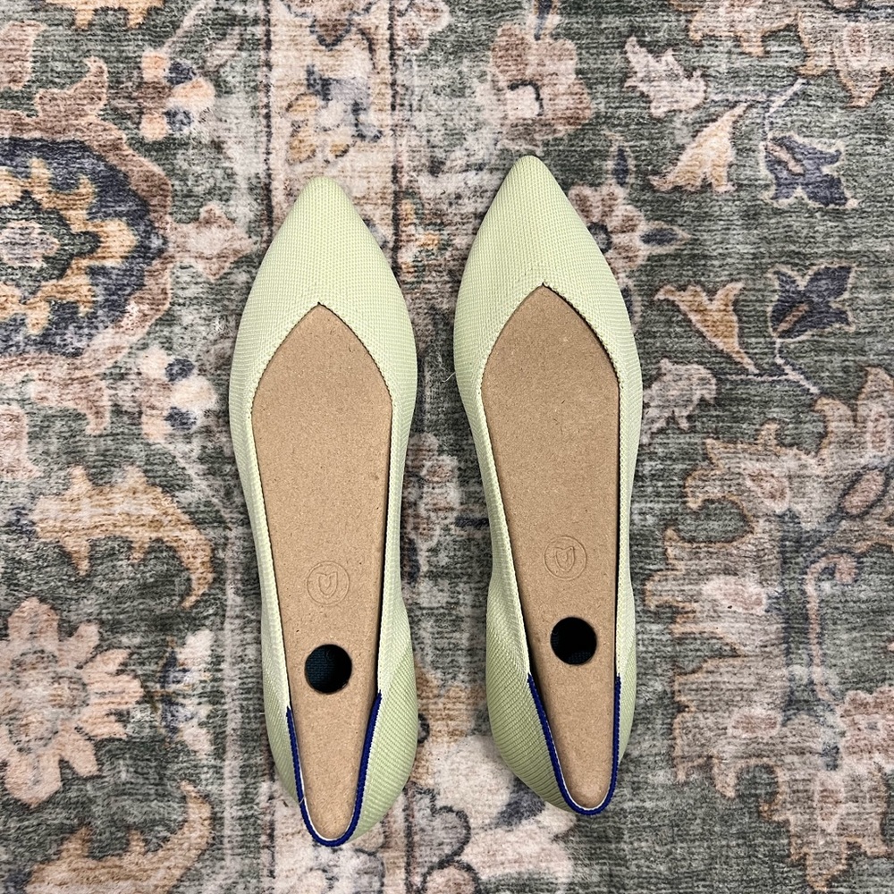 Rothy’s Sour Apple Points Size 10 Women's Shoes